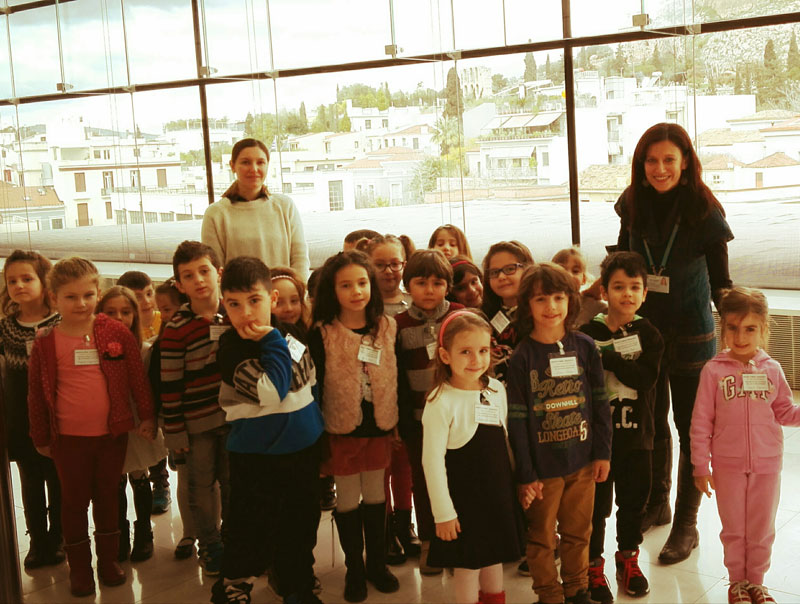 Acropolis museum with little ones