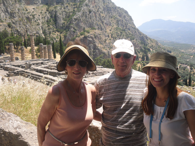 Temple of apollo at delphi